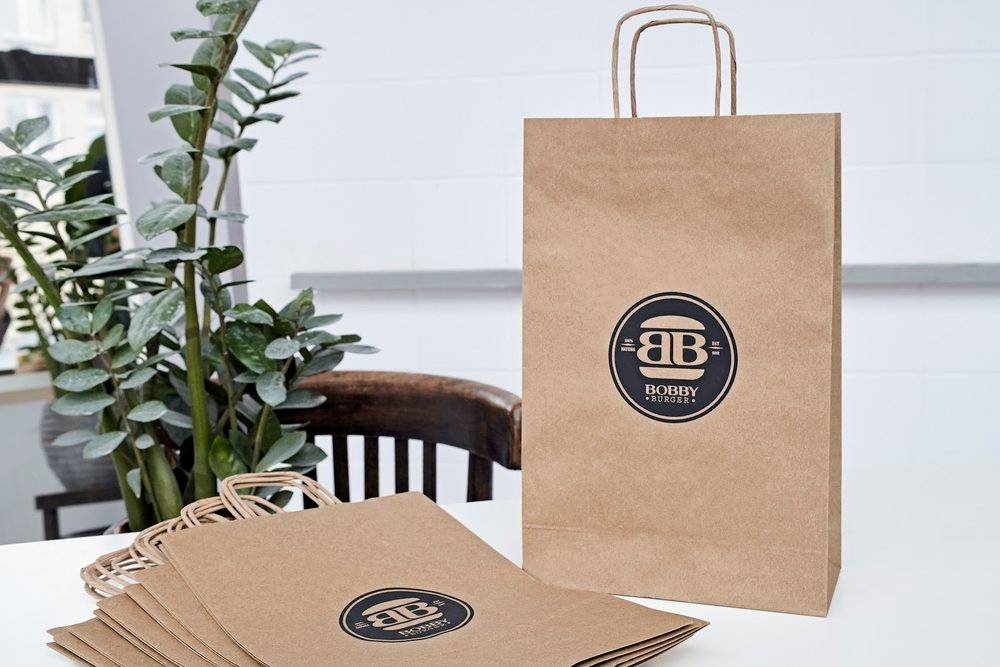 handmade packaging paper bag