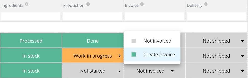 Purchase requisition Xero with Katana means you can better track your bills.