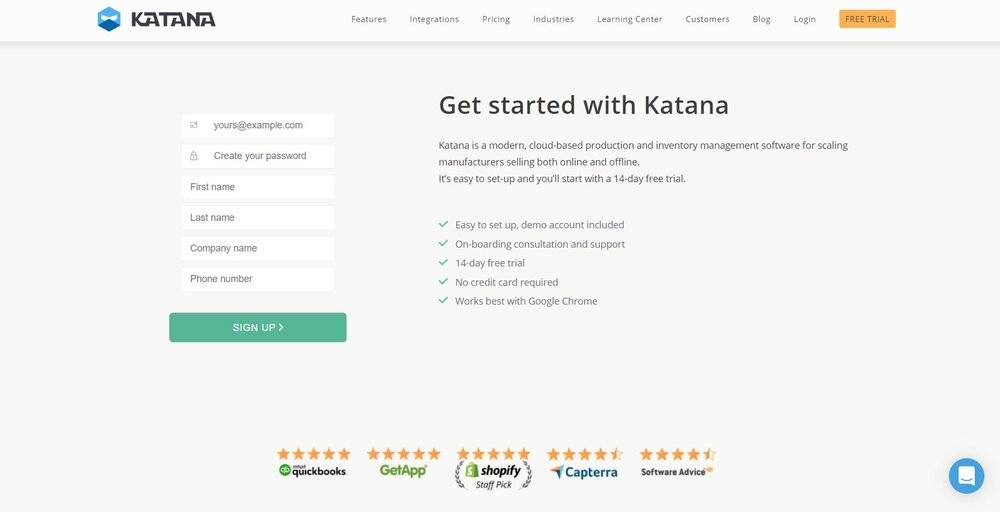 Lot tracking report in QuickBooks possible by integrating an inventory management app like Katana to bridge the feature gap.