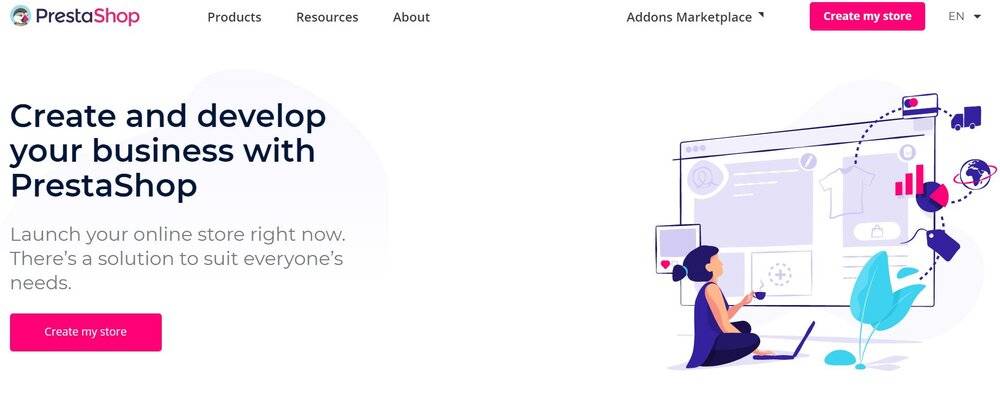 PrestaShop is a freemium B2B eCommerce platform.