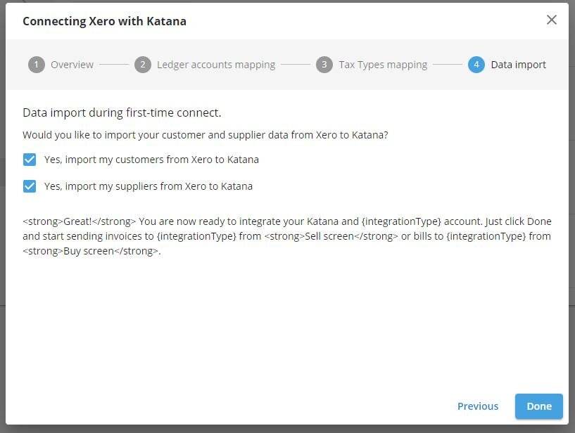 Xero order management can be easily optimized with Katana’s integration tools.