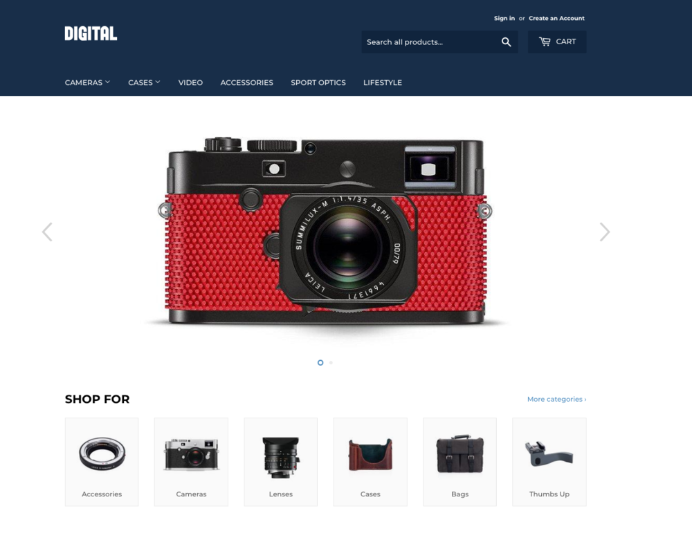 Supply is one of the best converting shopify themes for those of you with large selections of products.