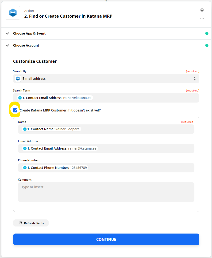 Match customers and even create new sales orders with the Katana x Zero Zapier integration.