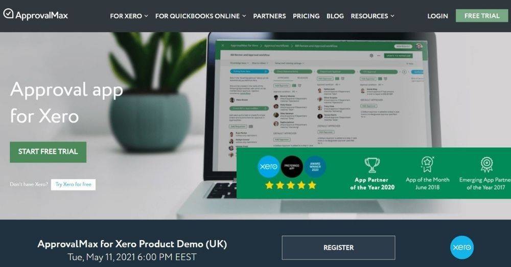 Xero time tracking and payroll management are made easier with ApprovalMax.
