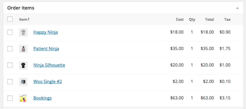 Order management on WooCommerce allows you to see items easily.