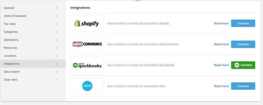 Inventory tracking including expiration dates work with QuickBooks isn’t available within QuickBooks.