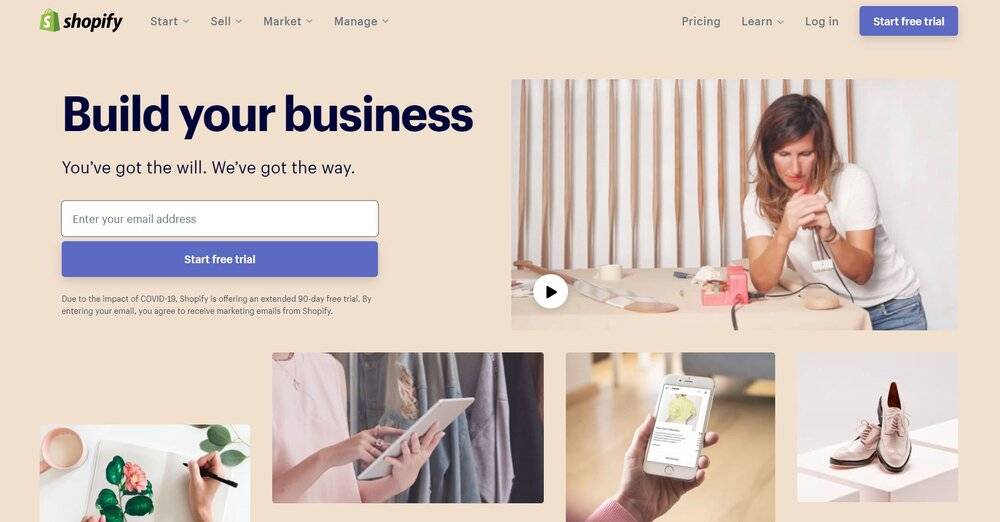 Shopify is one of many B2B eCommerce solutions.