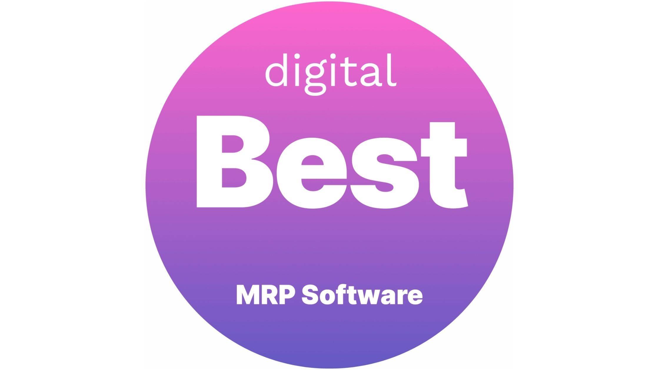 Thanks to Digital.com for featuring us in the 15 Best MRP Software Programs of 2021 article.