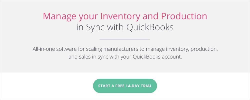 Manage your inventory and production in sync with QuickBooks with Katana. 